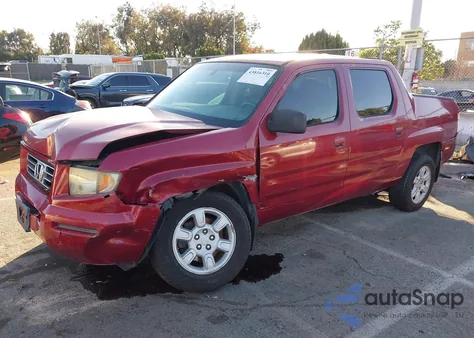 2006 Honda Ridgeline Rtl из США, поврежденный, VIN 2HJYK165X6H545175